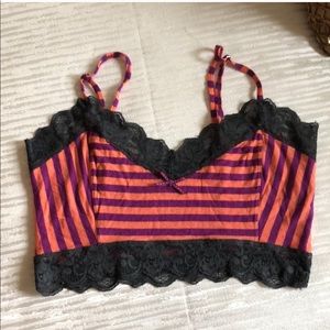 Striped bralette
